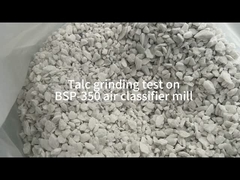 Табличка для классификации воздуха с тальком в порошке