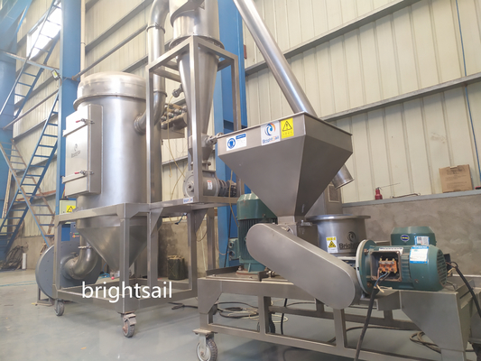 Машина для измельчения порошка Brightsail Прокачиватель частиц резины 4000 кг/ч