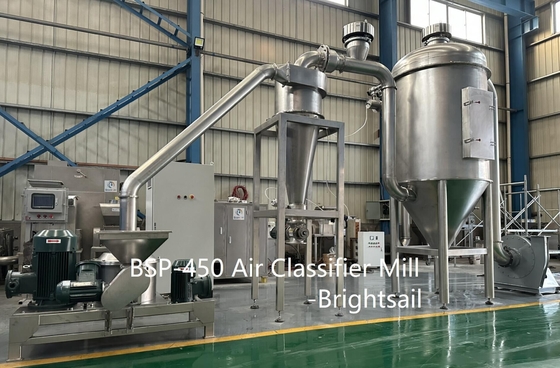 Brightsail ACM шлифователь Талк порошок воздушный классификатор Mill Талк порошок порошкообразователь набор sus304