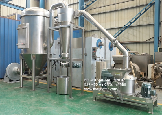 BSP Air Classifier Mill For Herbs pulverizer set Spices Grinder порошкообрабатывающая машина от Brightsail